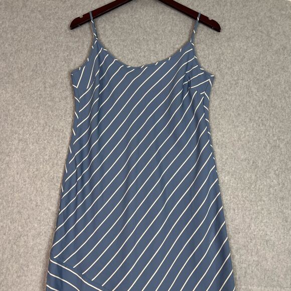 Jenni Kayne Vintage Blue Stripe Kendall Slip Midi Dress Size Small - Picture 3 of 10
